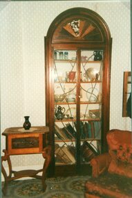 Photograph, China Cabinet -- designed & made by Mr R L Henderson -- Coloured