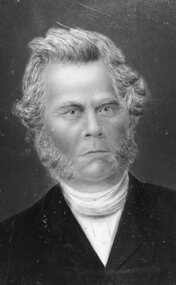 Photograph, Mr Zerubabel Davies 1870 -- Painted Portrait