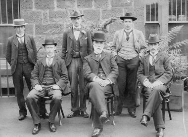 Photograph, Mr G T Holden & others c1910