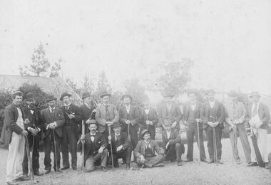 Photograph, Stawell Golfers at Kirkella c. 1900