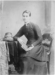 Photograph, Miss Mary Dow -- later Mrs. Oram & a member of the Stawell Corp of the Salvation Army in uniform