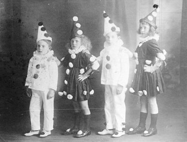 Photograph, Clowns (Concert) c1915 -- Studio Portrait
