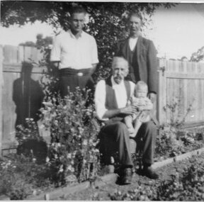 Photograph, Cray Family from Deep Lead showing 4 Generations