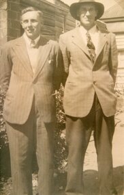 Photograph, Mr Jack Mitchell and Joe Mitchell -- brothers from Deep Lead
