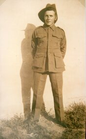 Photograph, Mr Joseph Lawrence Mitchell in WW2 in uniform c1940's