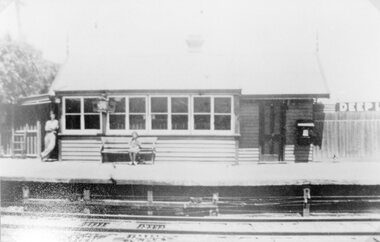 Photograph, Deep Lead Railway Station c1970