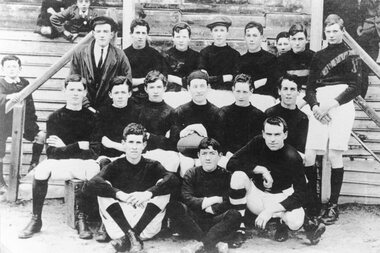 Photograph, Stawell High School Football Team c1914