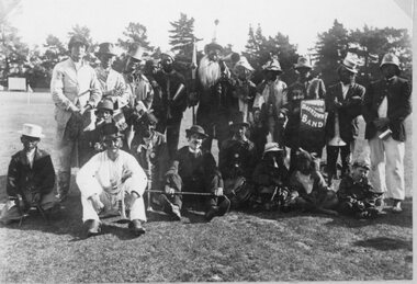 Photograph, "The Dark Town Band" 1912-1914
