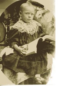 Photograph, Miss Ruby Emily Mafeking Robson 1900 -- Studio Portrait