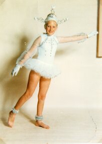 Photograph, Stawell Calisthenics Club with Miss Jenny Cashin from 1977 -- Coloured