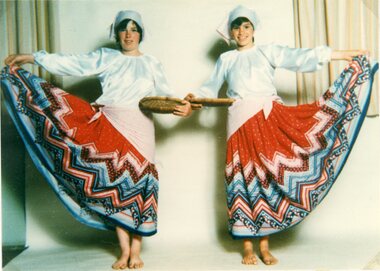 Photograph, Stawell Callisthenic Club 1978 with Miss Julie Wilson & Miss Lyn Anselmi -- Coloured