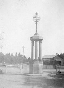 Photograph, Federation Monument in Main Street Stawell
