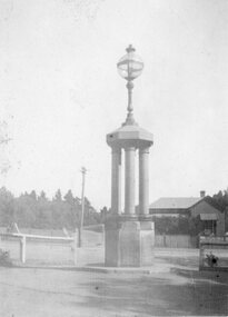 Photograph, Federation Monument in Main Street Stawell