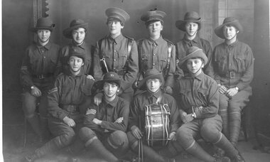 Photograph, Concert Party Group 1917