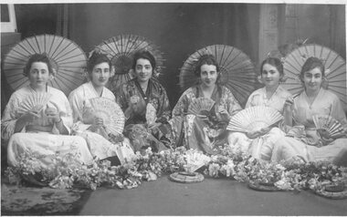 Photograph, Concert Party Group 1917 -- Postcard