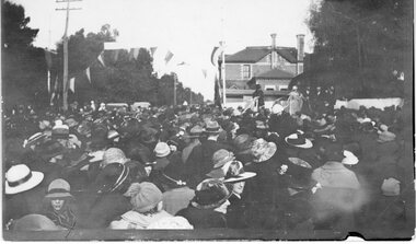 Photograph, "Home to Stawell" 1930