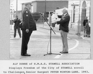 Photograph, Freedom of entry to City of Stawell 1993