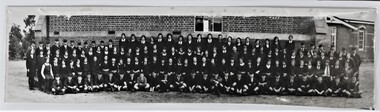 Photograph, Stawell High School Students with Jean Langsford -- late 1920's