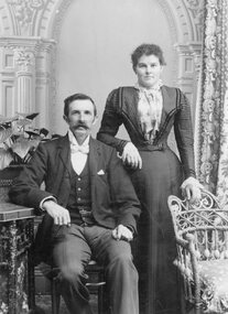 Photograph, Mr George Thurgood & Mrs Barbara Thurgood nee Unknown