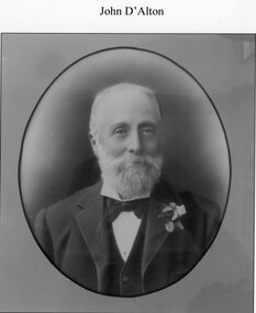 Photograph, Mr John D’Alton -- Studio Portrait
