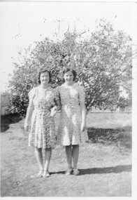 Photograph, Miss P Bradley & Miss Betty Rathgeber 1937-39
