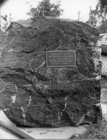 Photograph, Stawell Joint Venture, Magdala Gold Mining Plaque 1984