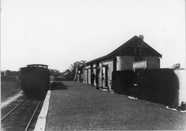 Photograph, Navarre Railway Station c1940’s