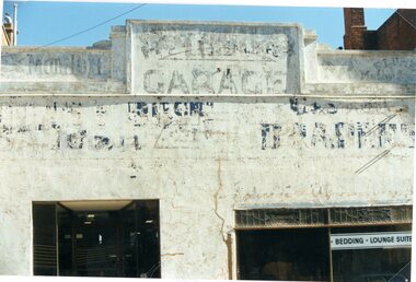 Photograph, Huntley's Garage / Clark’s Furniture & former Drapers at previous times -- 3 Photos
