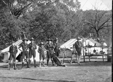 Photograph, Stawell Scouting Groups -- Probably in Black Range Basin -- 2 Photos