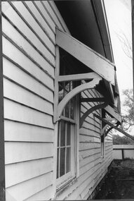 Photograph, Stawell Telegraph Office in Leslie Street with  Window and Wall details -- 5 Photos