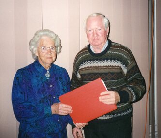 Photograph, Mavis Mitchells History as compiled by Mr Jim Melbourne -- Two Coloured photographs