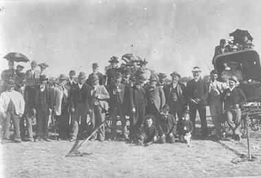 Photograph, Bolangum Railway Opening Ceremony