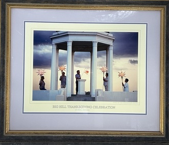 Photograph, Pioneer’s Memorial 2000 on Big Hill to celebrate the State Government rejecting the Stawell Gold Mines proposal to Open Cut mine Big Hill