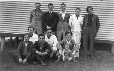 Photograph, Stawell Technical School -- Ex Servicemen Rehabilitation Class 1950