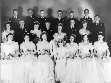Photograph, Debutante Set 1949-1950