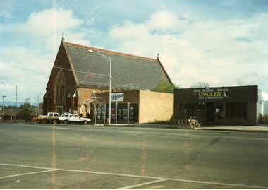 Photograph, Stawell Main Street Shops from the Anglican Church to Upper Main Street 1998 -- 45 Photos