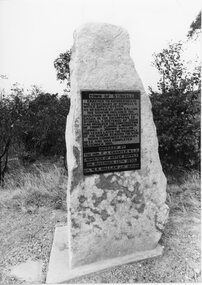 Photograph, Stawell Water Supply Centenary Memorial & Plaque 1995 -- 5 Photos