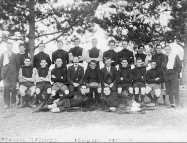 Photograph, Stawell 2nds Football Team 1920