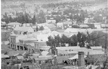 Photograph, Upper Main Street Stawell 1880