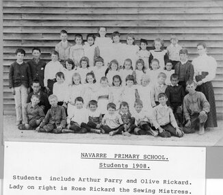 Photograph, Navarre School c1908