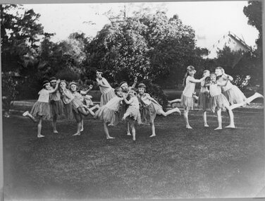 Photograph, Belmont College Stawell with Dancing Students