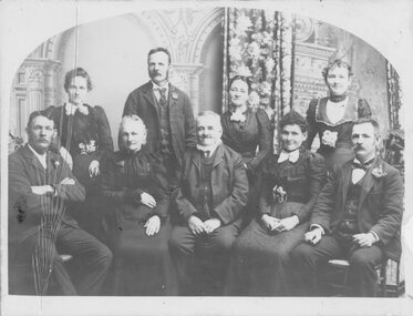 Photograph, Harvey Family 1900 -- Studio Portrait
