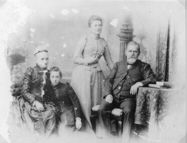 Photograph, Clemes Family -- Studio Portrait