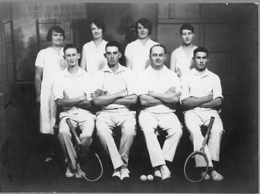 Photograph, Methodist Tennis Team 1931