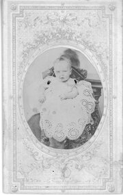 Photograph, Mr Richard M. Goldsworthy as a baby -- Studio Portrait 1872