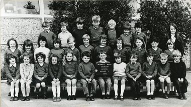 Photograph, Stawell West Primary School Number 4934 Grade 1 -- Named 1972