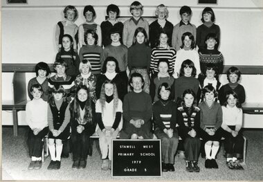 Photograph, Stawell West Primary School Number 4934 Grade 5 -- Named 1979