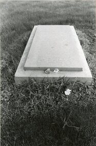 Photograph, Mr William McLachlan's grave  -- 2 Photos