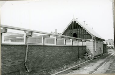 Photograph, Stawell Methodist Church Sunday School demolition 1997 -- 3 Photos