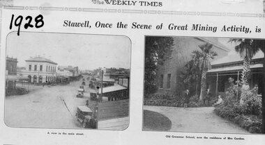 Photograph, Stawell “Weekly Times” - Photo Page July 7th 1928